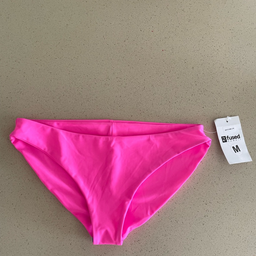 NWT Fused Hawaii Women's Pink Swim Bottom